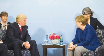 Maioria nos EUA tem mais fé em Merkel do que em Trump, diz pesquisa